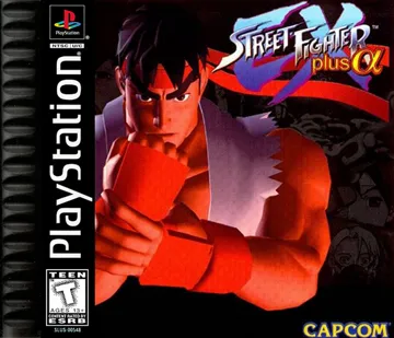 Street Fighter EX Plus Alpha (US) box cover front